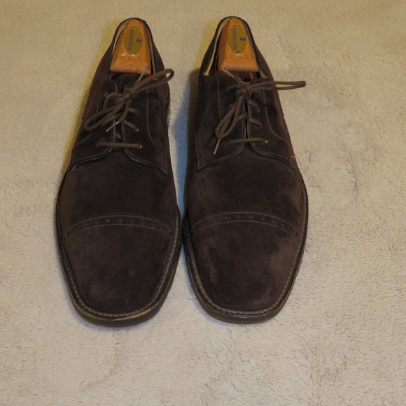 Gravati for To Boot Brown Suede Leather Oxford Shoes 9.5 M main image 5